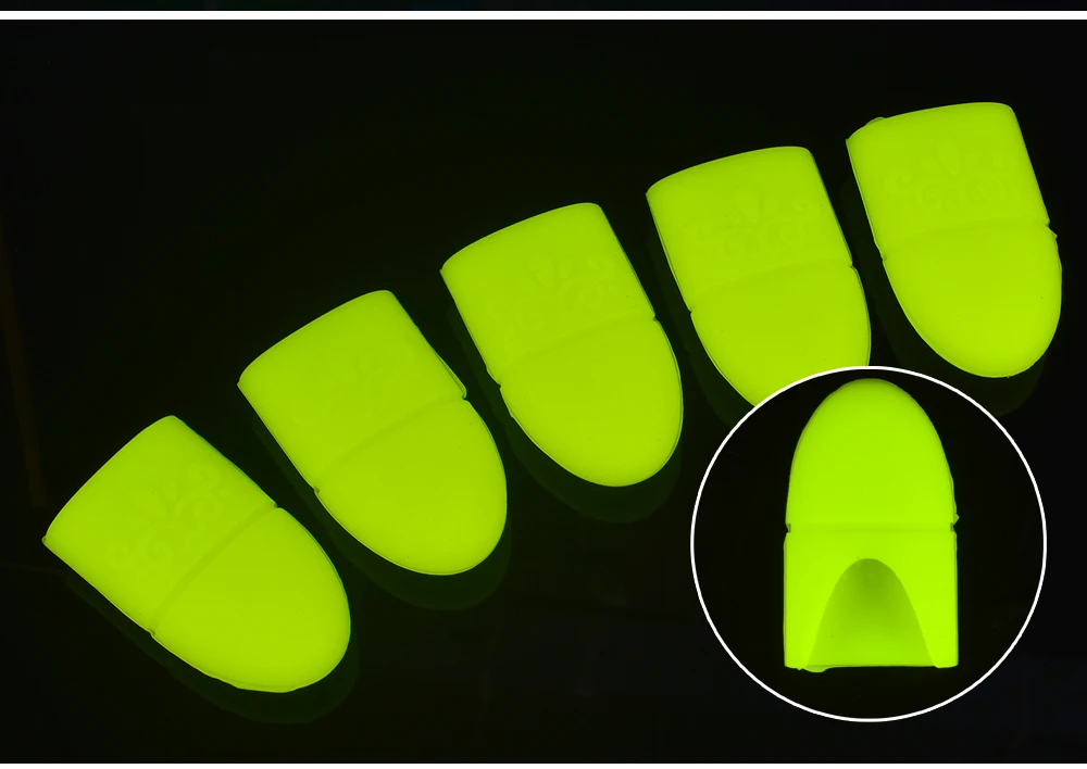 5 шт./компл. средство для снятия УФ гель-лака обертывания силиконовые био-Гели Soak Off Кепки зажим Маникюр нейл-арта