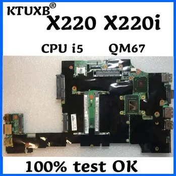 

KTUXB Suitable for Lenovo ThinkPad X220 X220I notebook motherboard FRU 04W0700 04W3304 04W2124 CPU i5 2410M 100% test work