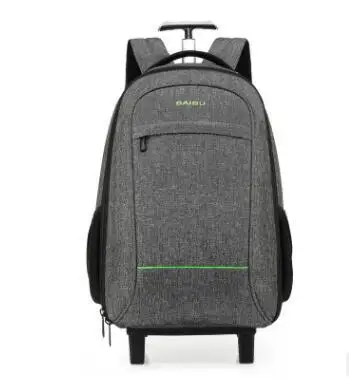 Travel Rucksack Bag Wheeled Backpack For Men Cabin Luggage Trolley Bags With Wheels Business Carry On Rolling Luggage Suitcase