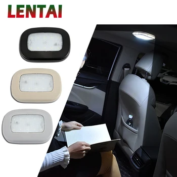 

LENTAI Car LED reading light Trunk ceiling lamp DIY with stickers For Volkswagen BMW E39 Mini Cooper Audi A4 B6 B8 Ford Fiesta