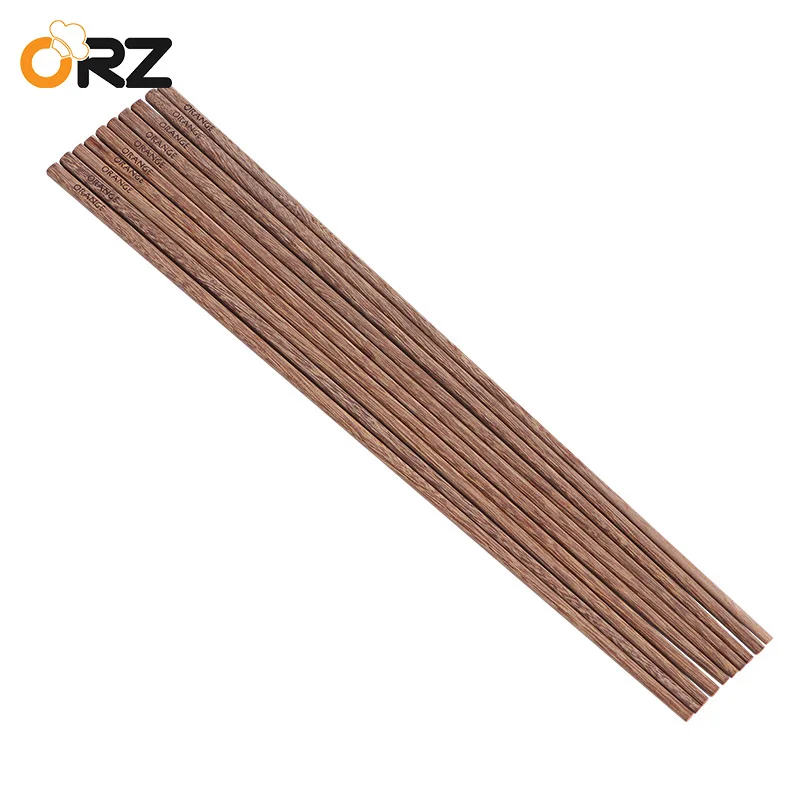 ORZ 42cm Long Handle Chinese Wooden Chopsticks Anti-Skip Set For Cooking Noodles Deep Fried Hot Pot Kitchen Tools | Дом и сад