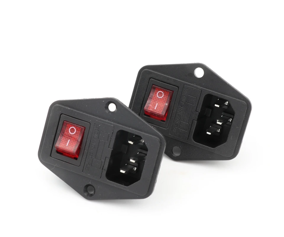 3D printer accessories LZ-14-F5 6A 250V AC power socket with Power Rocker Switch Fused with CE certification 3D printer accessories LZ-14-F5 6A 250V AC power socket with Power Rocker Switch Fused with CE certification
