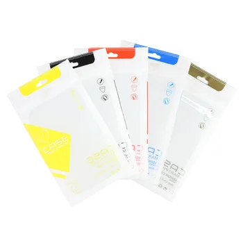 

Zip Lock Phonecase Package Bags High Quality Glossy Waterproof Storage Bags For Iphone Accessories 100pcs/Lot In Best Price