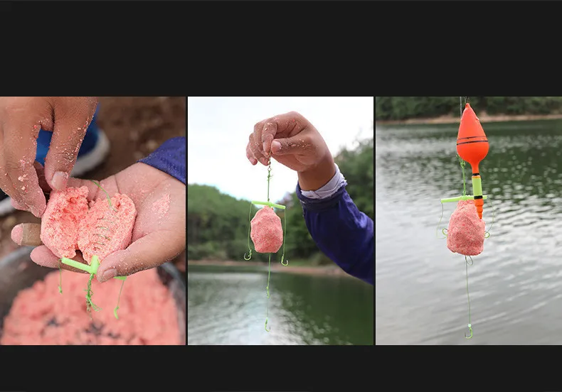 Rompin анти-висячий взрывной крючок искусственная приманка для рыбалки приманка клетка кормушка для ловли карпа с леской крючки для рыболовных снастей