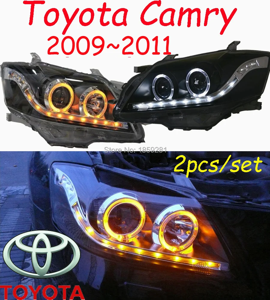 Camry фар, 2009 ~ 2011/2012 ~ 2014, Бесплатная доставка! Camry противотуманные свет, 2 шт./компл. + 2 шт. балласт, Camry Драйвер Свет, Camry