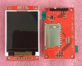 

1.8 inch 8PIN 262K SPI TFT LCD Screen with Adapter Board ST7735S Drive IC 51 MCU Drive 4 IO Drive 128(RGB)*160