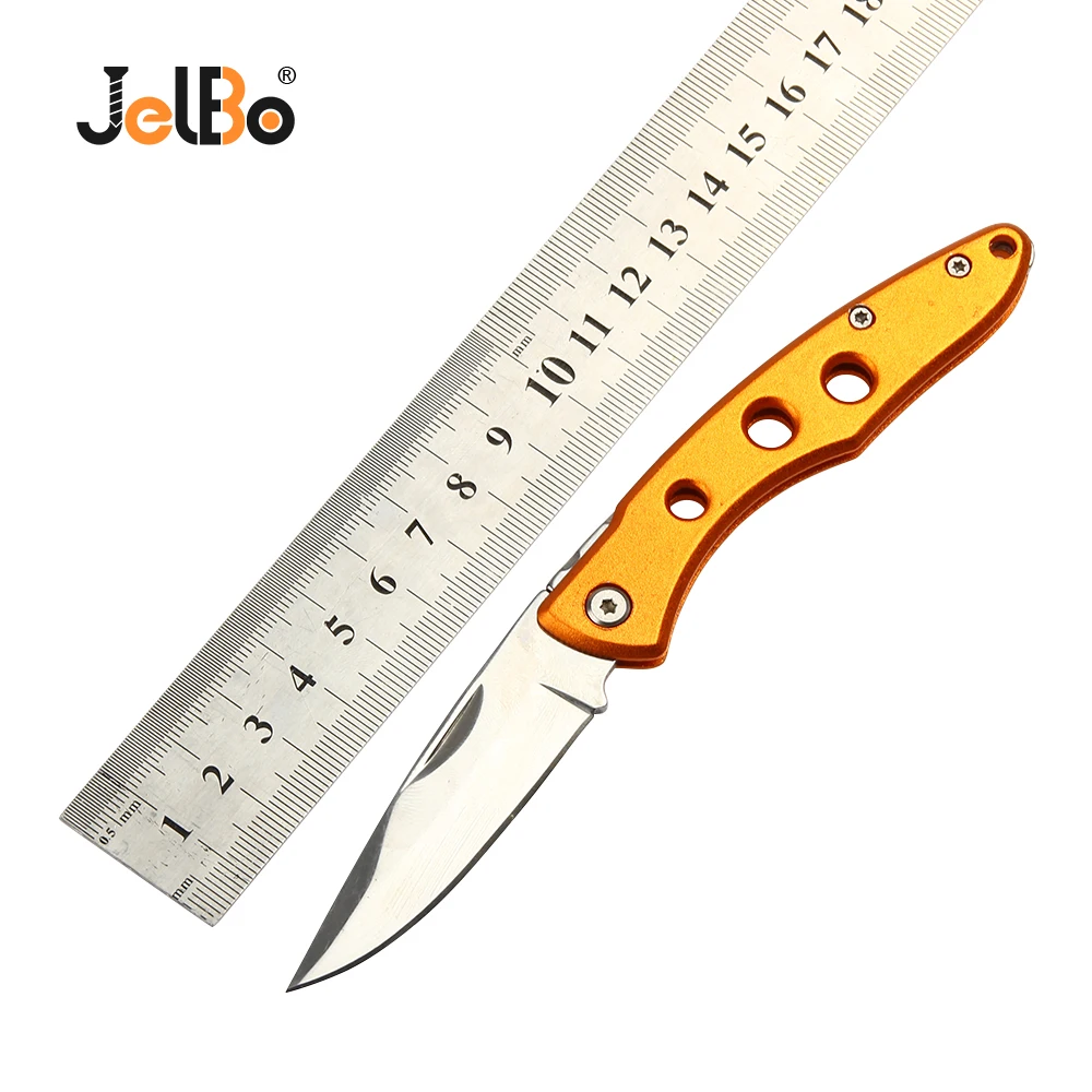 

JelBo Mini Portable Folding Knife Survival Pocket Tactical Hunting Knife Camping Outdoor Kitchen Fruit Tools Knife