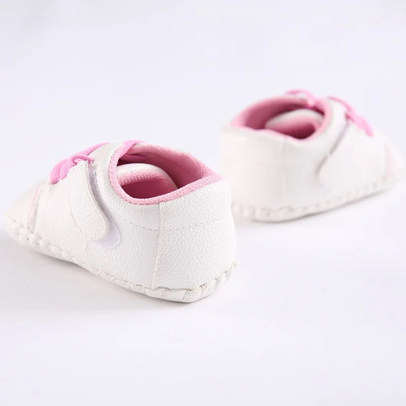 Cute Baby Boys Shoes PU Leather Boy Girls Soft Sole Non-Slip Magic Tape Spring Autumn Infant Casual Prewalker Baby First Steps