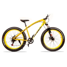 Road Bike 7/21 speed 26″X4.0 mountain bike brand Fat bicycle Spring Fork Aluminum Alloy wheels new arrival Unisex BIKE