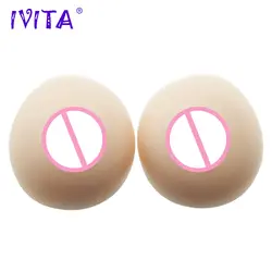 IVITA 1800 г силиконовые поддельные груди для перетащите queen транссексуалов женские увеличитель, мастэктомия кремния Лидер продаж груди