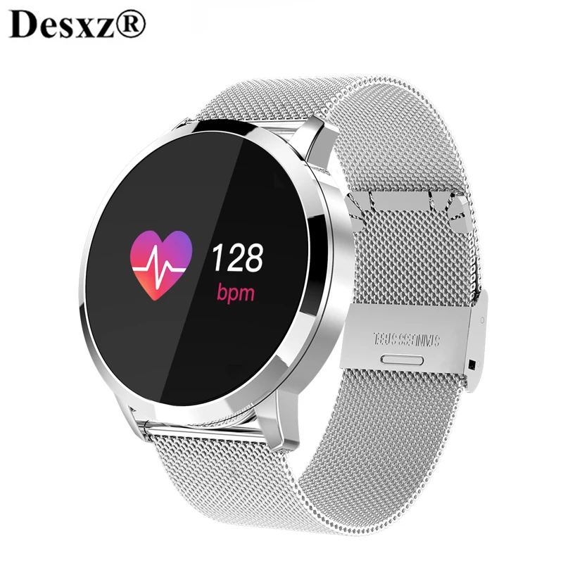 

Desxz Smart Watch OLED Screen Bluetooth Smartwatch Waterproof Wearable Device Wristwatch Men Women Fitness Tracker Clock