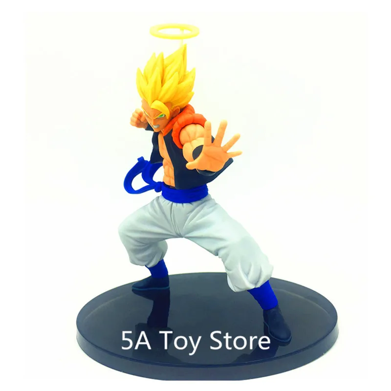 Dragonball Z Banpresto рисунок Колизей Супер Saiyan Gogeta ПВХ Рисунок Коллекционная модель игрушки