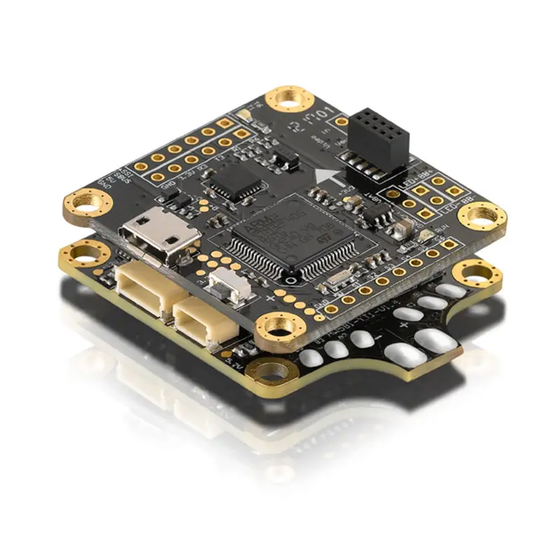 Hobbywing XRotor Micro 40A 4 в 1 ESC & FC F4 Combo 38040016 BLHeli S DShot600 для радиоуправляемых дронов 180 280 мм