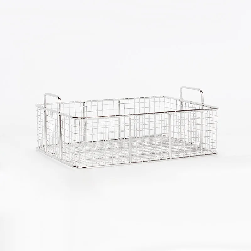 Breaded station shake square mesh basket basket of fried chicken