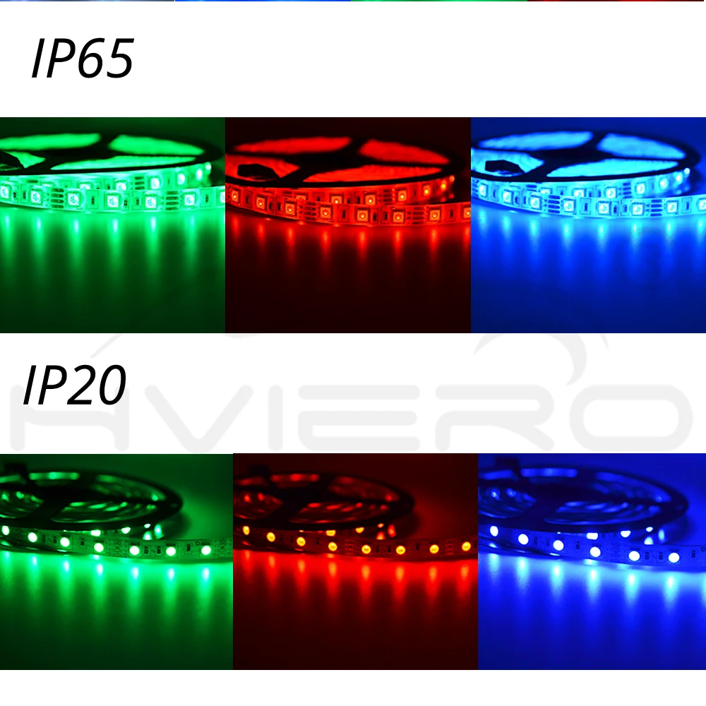 5 м RGB Светодиодная лента Настольный светильник DC 12 В IP20 5050 теплый белый RGB 300 светодиодный SMD лента для потолочной стойки Шкаф светильник неводонепроницаемый