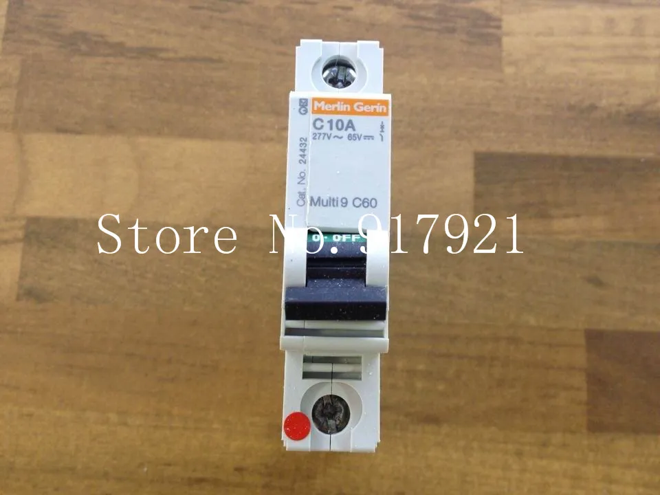 

[ZOB] MuIti 9 original C60 C10A 1P10A breaker 277V-65VDC 24432 genuine original --10PCS/LOT