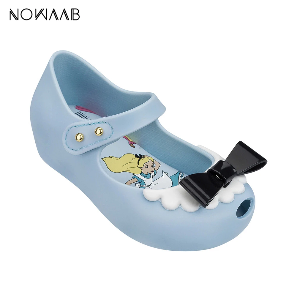 Mini Melissa Princess 2019 New Summer Cartoon Girl Jelly Shoes Girls