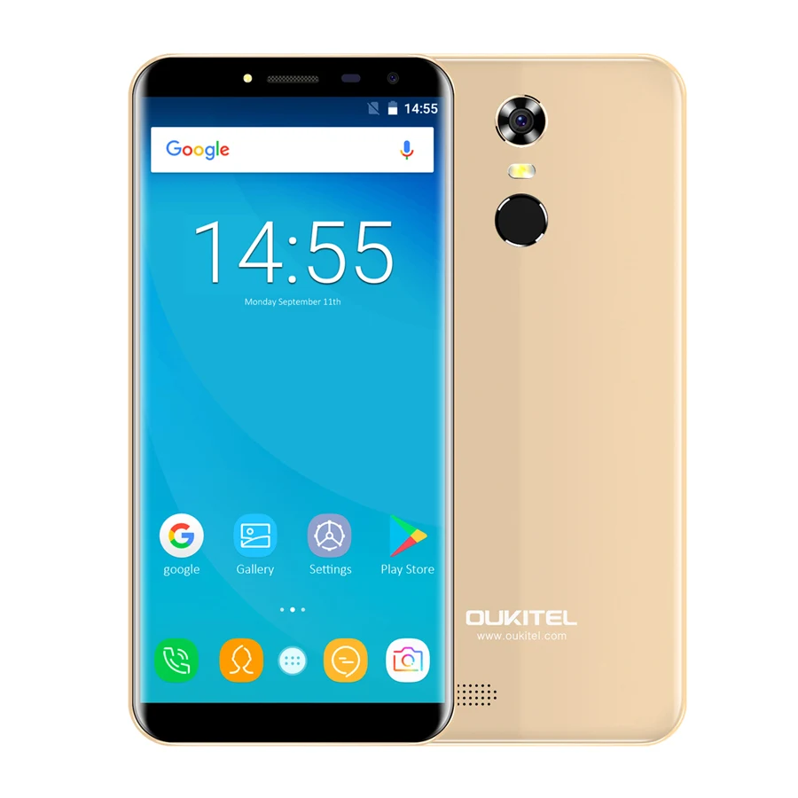 Оригинальный мобильный телефон Oukitel C8 3g WCDMA MTK6580A четырехъядерный Android 7 0 2 Гб ОЗУ 16