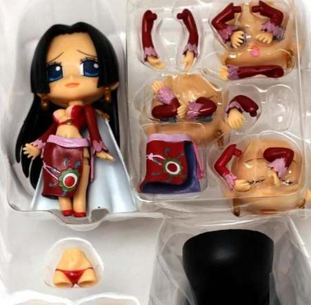 Hot Anime One Piece Boa Hancock Chibi Arts Diy Dress Changed Action Figure Toy With 4 Classical Expressions For Christmas Gifts Toy Plante Toy Shoptoys For One Year Olds Aliexpress