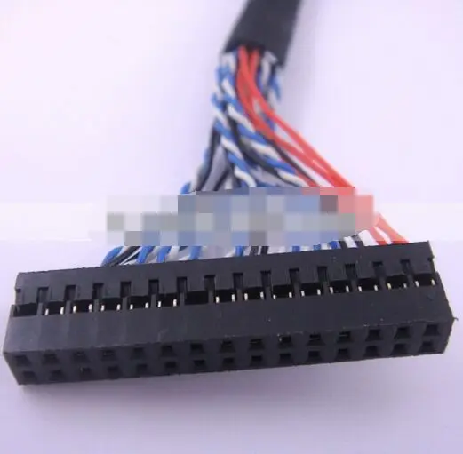 

NEW 10pcs FIX-D6 30pin LVDS Cable for LCD Controller Panel Double 6 bits Interface Wire