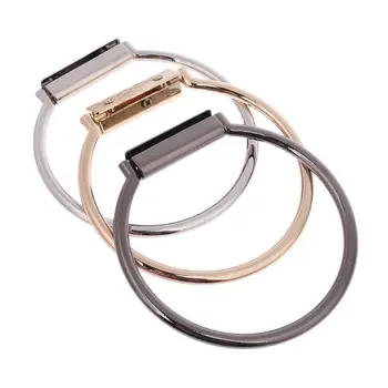 

THINKTHENDO Metal Purse Handbag Bag Handle Replacement for DIY Bags Making Accessories 2020 High Quality Bag Handle
