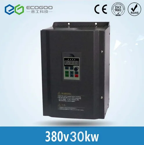 

30KW/40HP 3 Phase 380V/60A Frequency Inverter-Free Shipping-Shenzhen Hotrend vector control 30KW Frequency inverter/ Vfd 30KW