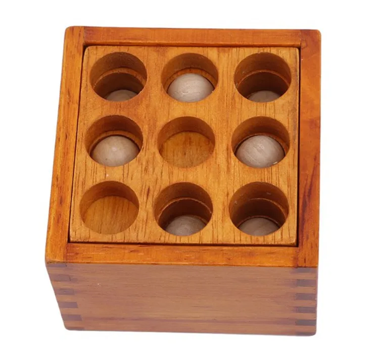 wooden puzzles cube box for kids 750-1