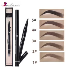 OSHIONER, 5 цветов, карандаши для бровей, длинный стойкий для бровей, водостойкий, тонкий, микро-гравировка, карандаш для бровей, макияж