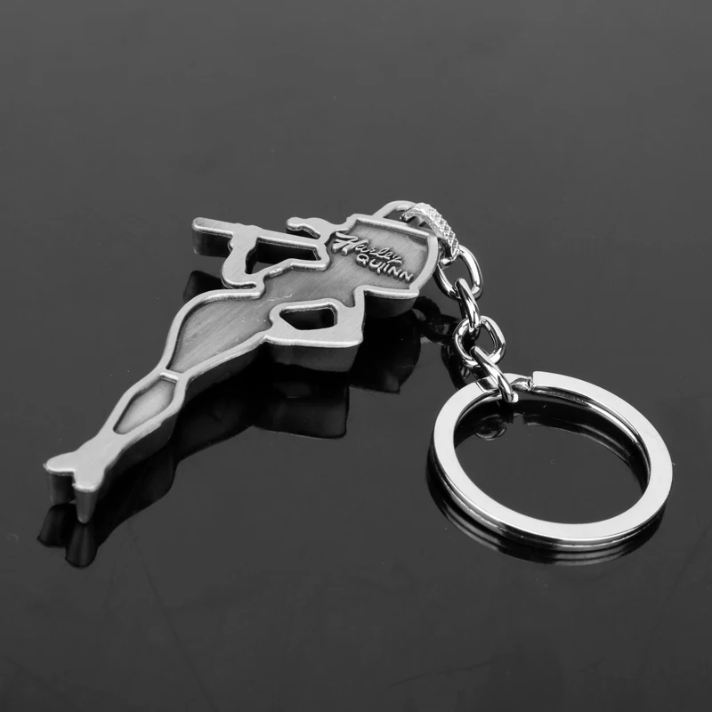 Самоубийц брелок команда аксессуар Куинн птица из фильма украшения chaveiro|keychain harley
