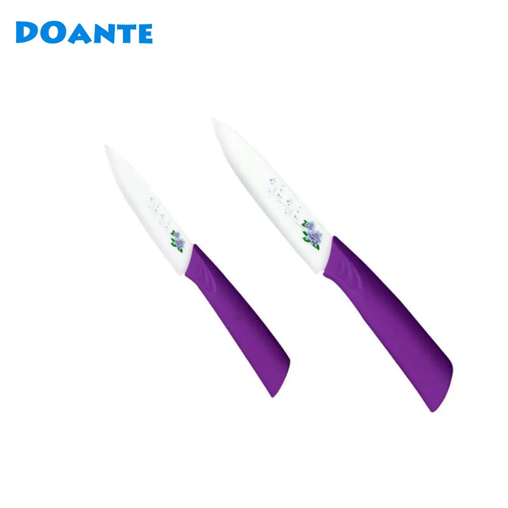 DOANTE бренд 4 &quot5&quot дюймов нож для нарезки овощей Керамический Набор ножей белое
