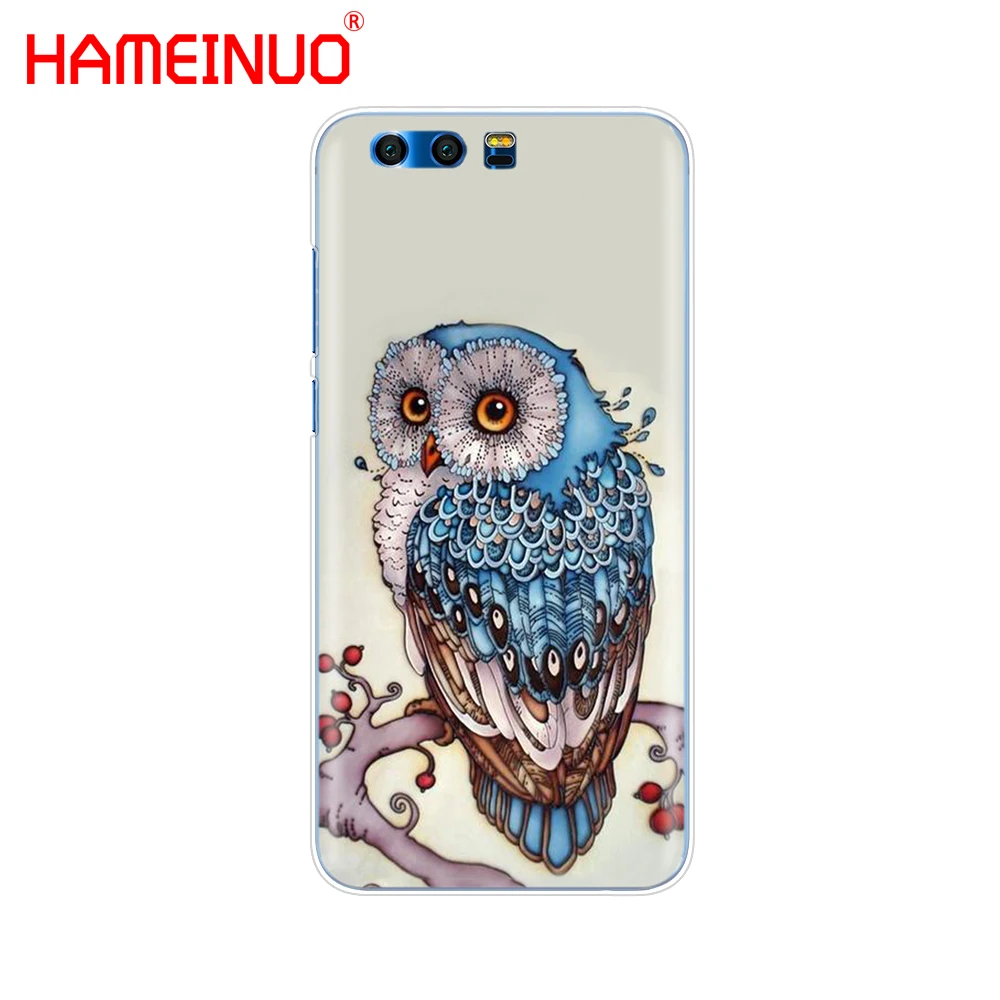 Чехол для телефона HAMEINUO милый мультяшный чехол с совами Huawei Honor 10 V10 4A 5A 6A 7A 6C 6X 7X 8 9
