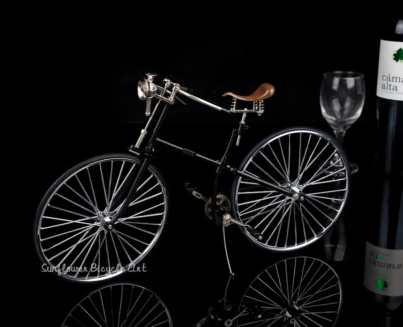 

1885 antique nostalgic bicycle model gift fashion gifts decoration collections favorite children's toys