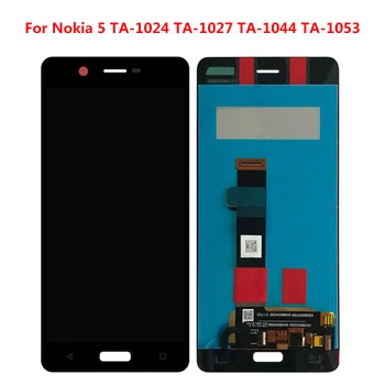 

Zerosky LCD Display Touch Screen Digitizer Assembly Replacement Parts 5.2" For Nokia 5 TA-1024 TA-1027 TA-1044 TA-1053 Black