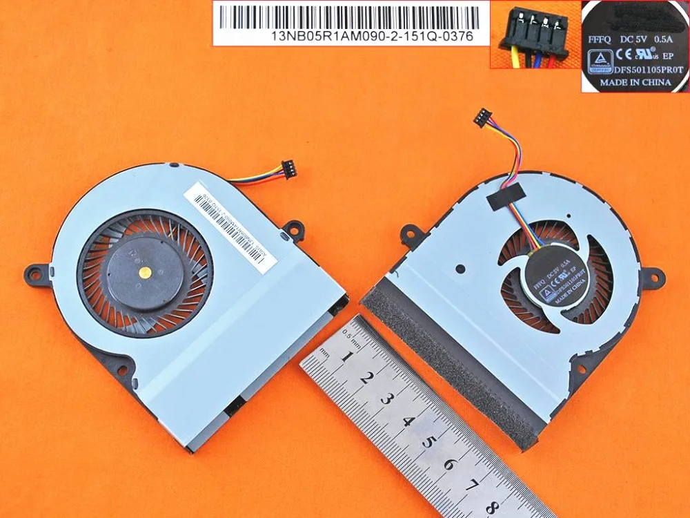 New Laptop Cooling Fan For ASUS TP500 Original P/N DFS501105PR0T CPU