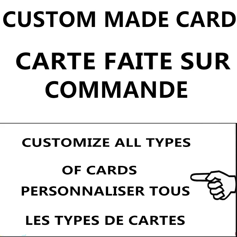 Dragon Ball card YU GI OH card изготовление различных карт по индивидуальному заказу