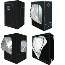 Гидропонный тент для Крытый Парниковый Сад растений, тенты с освещением, 60/80/100/120/150/200/240/300 см размер