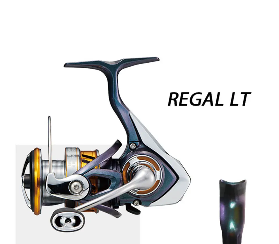 Рыболовная катушка Daiwa REGAL LT 9+ 1BB спиннинговые Катушки 1000D/2000D/2500D/3000D-C 5,2: 1/5. 3:1 морской воды, катушка для спиннинга, для детей возрастом от 5 до 10 кг