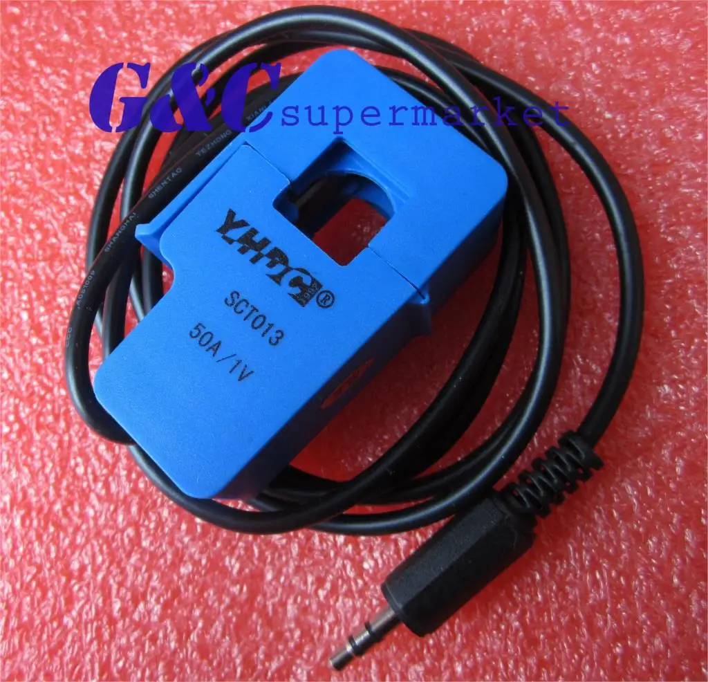 

SCT-013-050 N-invasive AC Current Sensor Clamp Sensor 50A NEW GOOD QUALITY