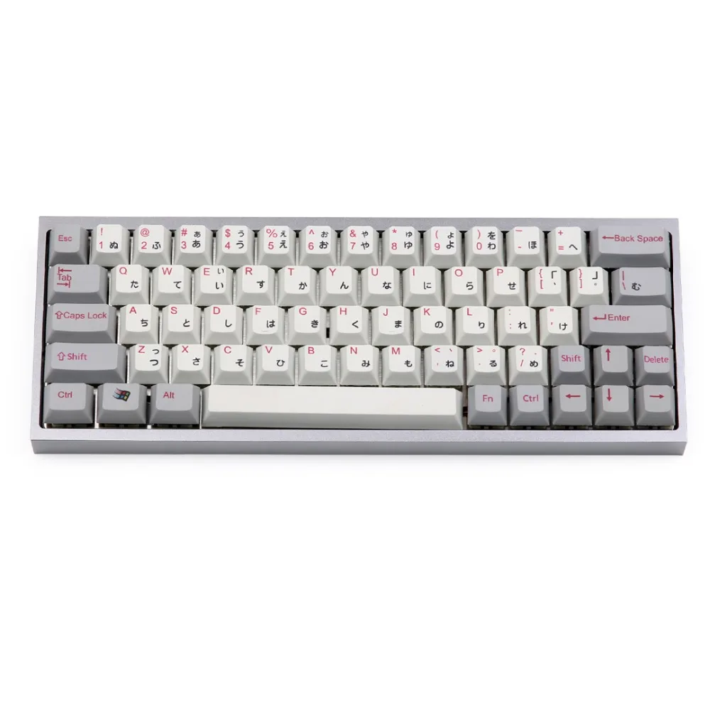 Японский keycap PBT meterial Dye sub ключи для GK64 mehcnaical клавиатуры|Клавиатуры| |