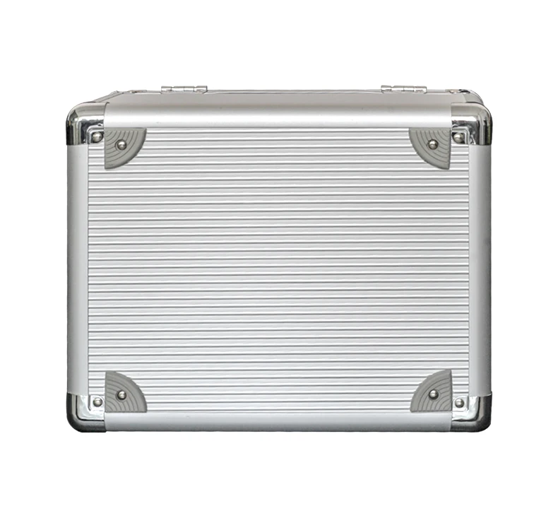 10 Bahía 35 pulgadas SSD/HDD Disco Duro protector de almacenamiento caja de transporte de aluminio