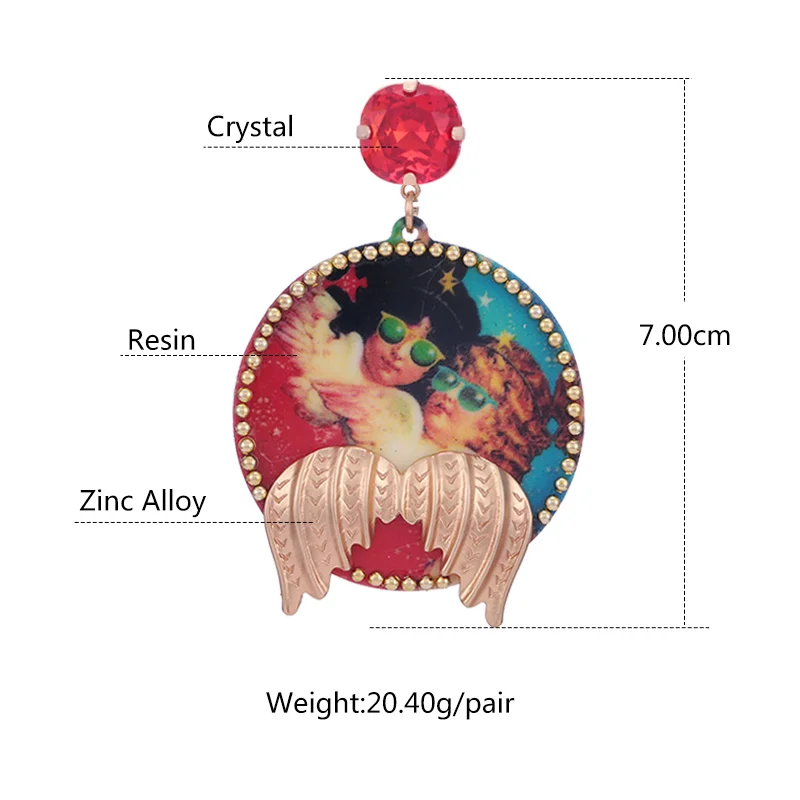 Earrings for woman Pendients for woman boho wedding earring (6)