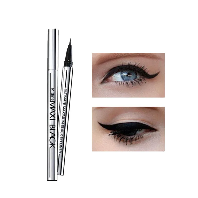 

Brand New Women Girls Black Liquid Eyeliner Long-lasting Waterproof Eye Liner Pencil
