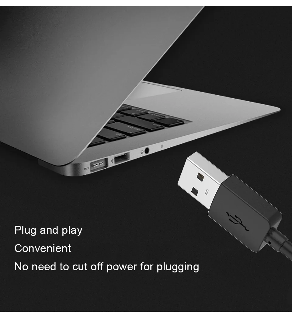 USB 2.0 Extension Cable 1m 2m 3m  USB to USB Cable Type A Male to Male  for Radiator Hard Disk Car Webcam MP3 Laptop Set Top Box (4)