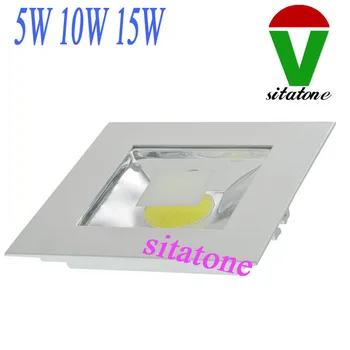 

AC85-265V 12V 24V Slim COB 5W 10W 15W led down ight, 1*5W 10W 15W led ceiling light 2 year warranty