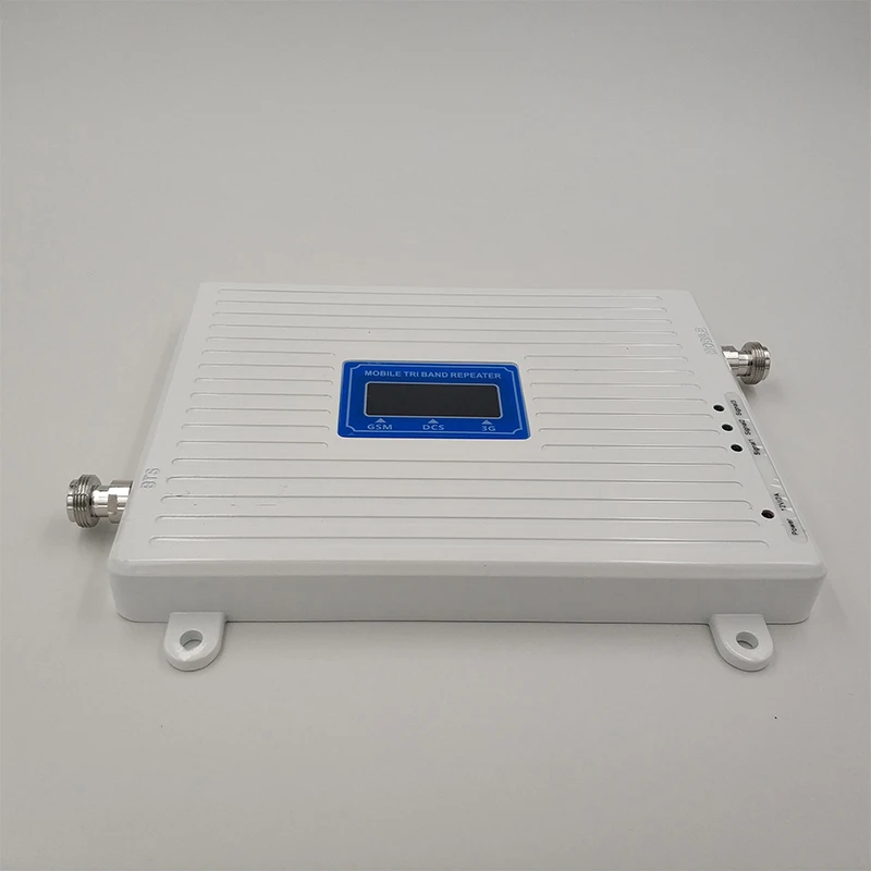 70dB Gain 2G 3G 4G Tri Band Booster GSM 900+DCS/LTE 1800+WCDMA UMTS 2100 Mobile Signal Repeater Cellular 4G LTE Signal Amplifier
