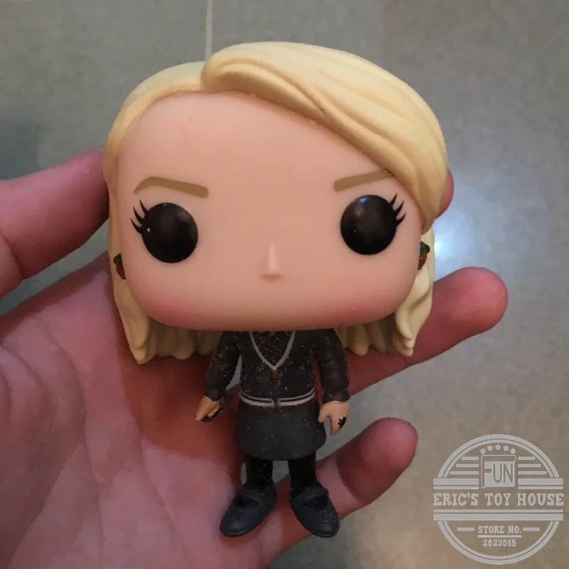 Funko POP Гарри Поттер Снейп, рубеус, луна, Добби, Драко Малфой, Седрик, Sirius, Невиль, Гермиона Свободные Фигурки игрушки - Цвет: D