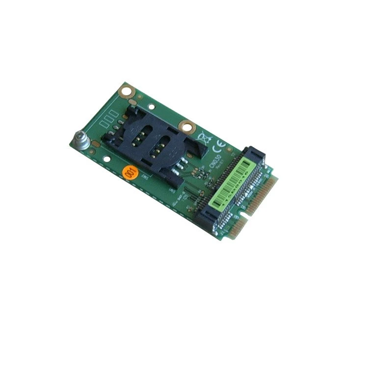 Mini PCIe Extension SIM Card Socket for 3G Modem and Mini-PCI e interface portable modem for laptop