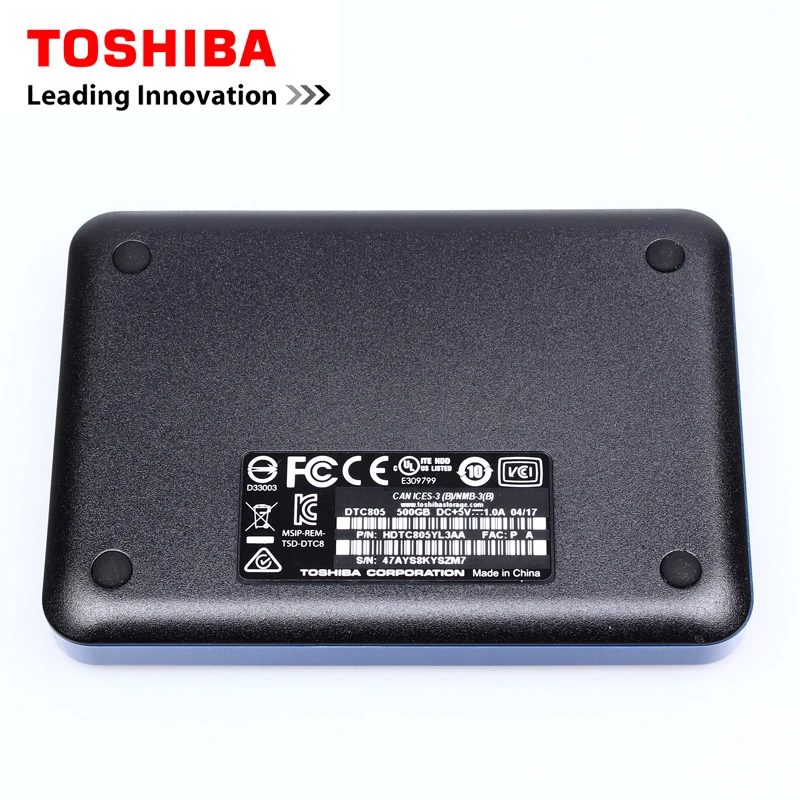 TOSHIBA Canvio Portable Hard Drive 1TB - Disassembly 