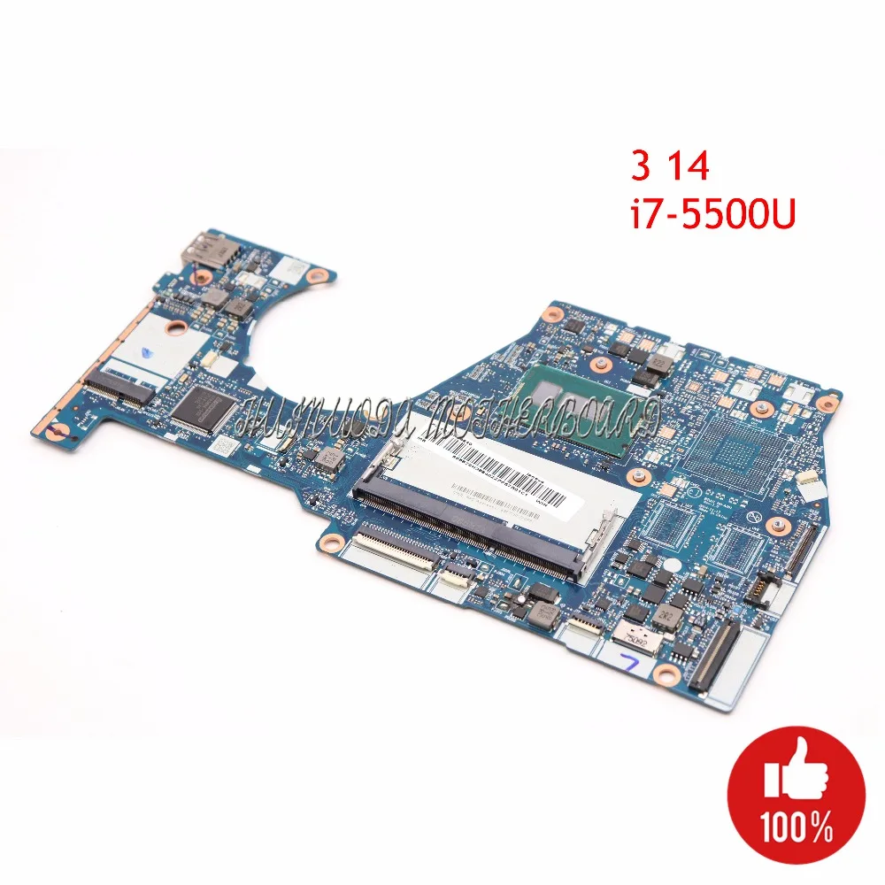 NOKOTION BTUU1 NM-A381 REV 1,0 5B20H35602 основная плата для lenovo yoga 3 14 Материнская плата ноутбука i7-5500U Процессор DDR3L