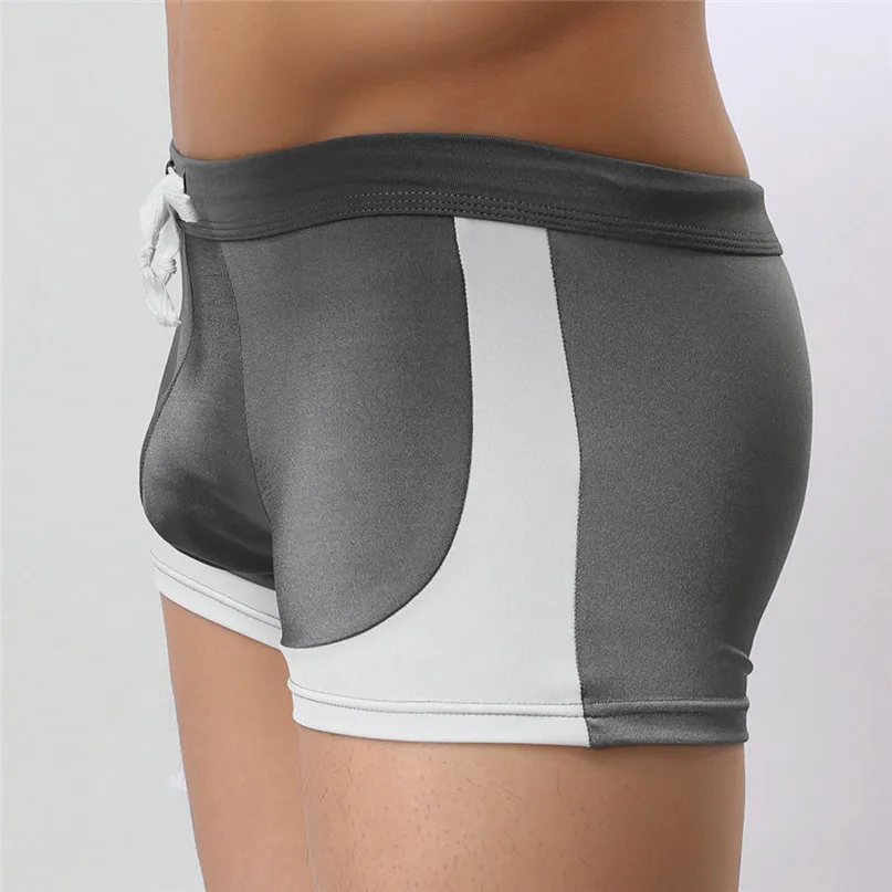 2018 New Mens Swim Briefs Boxer Shorts Boxers Underwear Men Brand Underpants Comfortable Breathable Male Panties #2J19 (5)